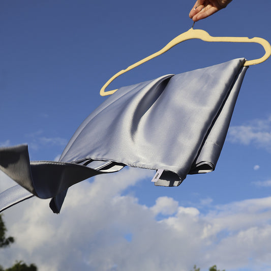 Funda de seda - cielo