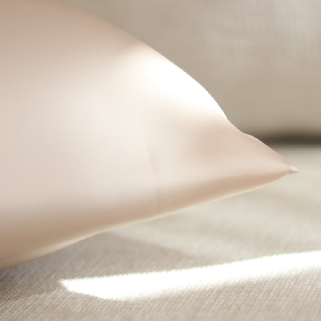 Funda de seda - golden champagne