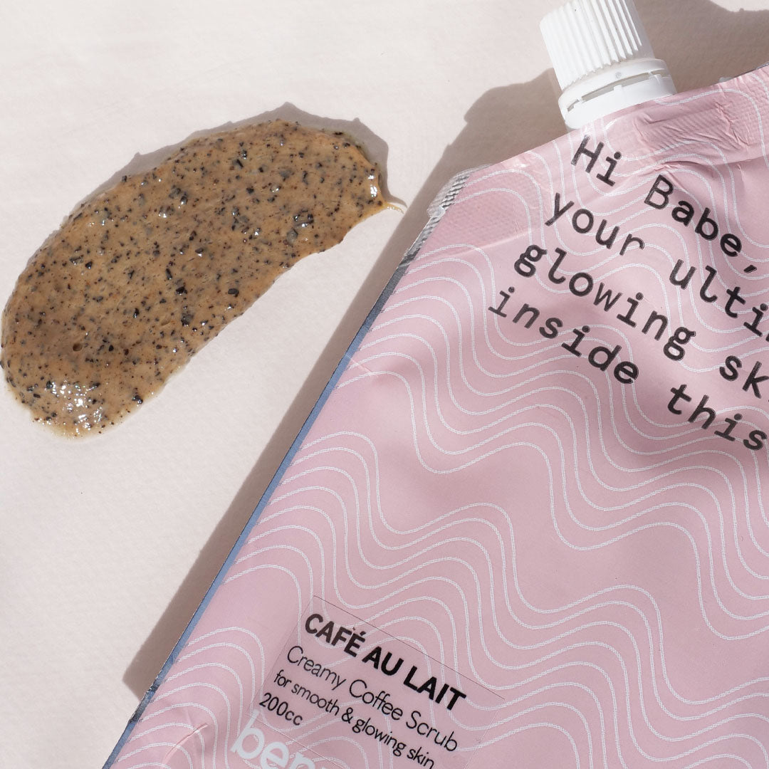 Café au lait - Creamy Coffee Scrub & Body Mask 200g