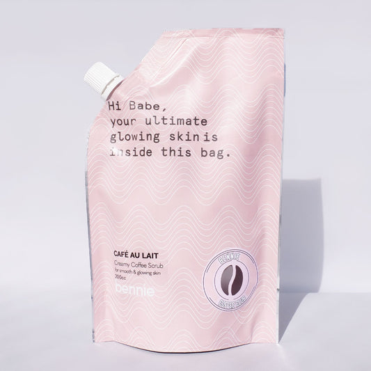 Café au lait - Creamy Coffee Scrub & Body Mask 200g