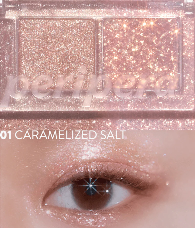 Peripera - Duo Pocket Glitter Shadow