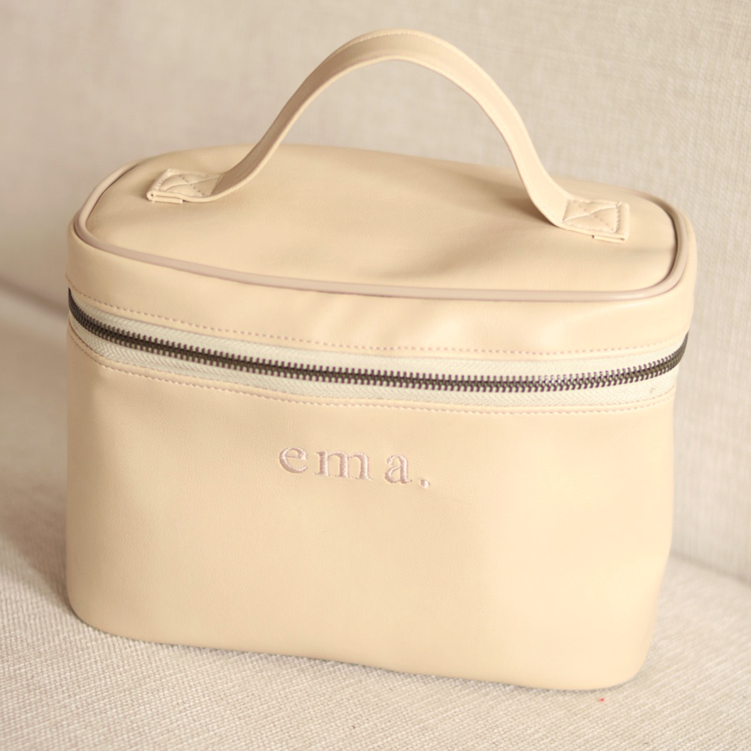 Necessaire Baulito - faux leather hielo