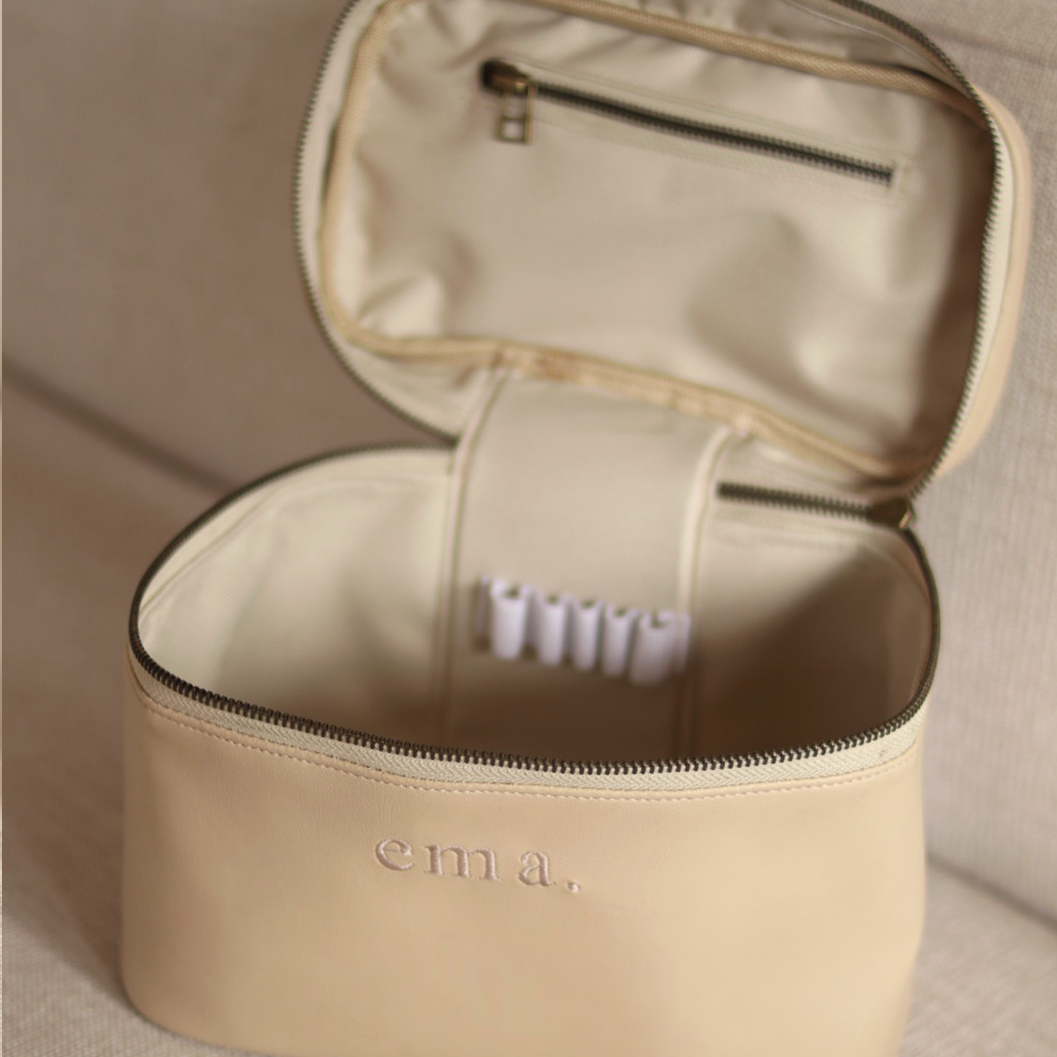 Necessaire Baulito - faux leather hielo