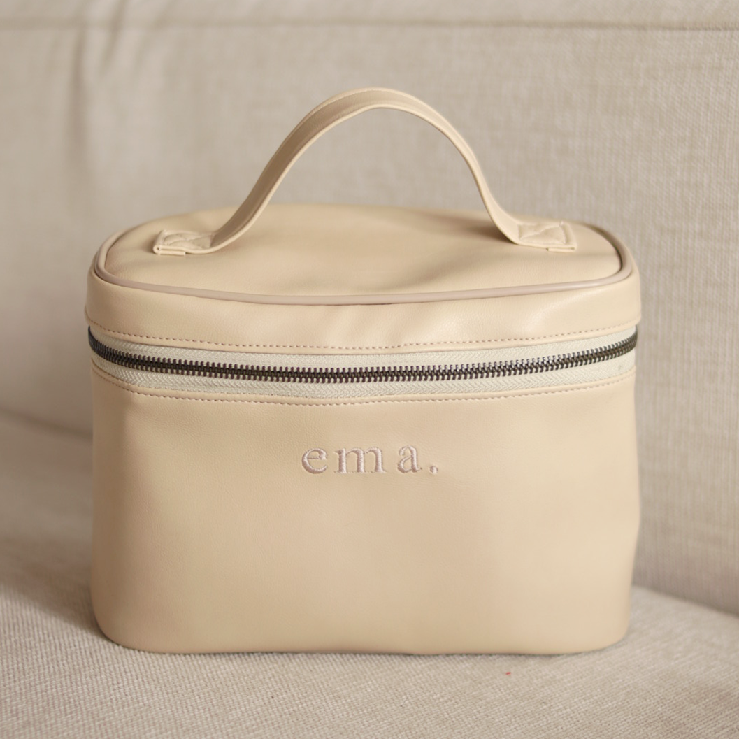 Necessaire Baulito - faux leather hielo