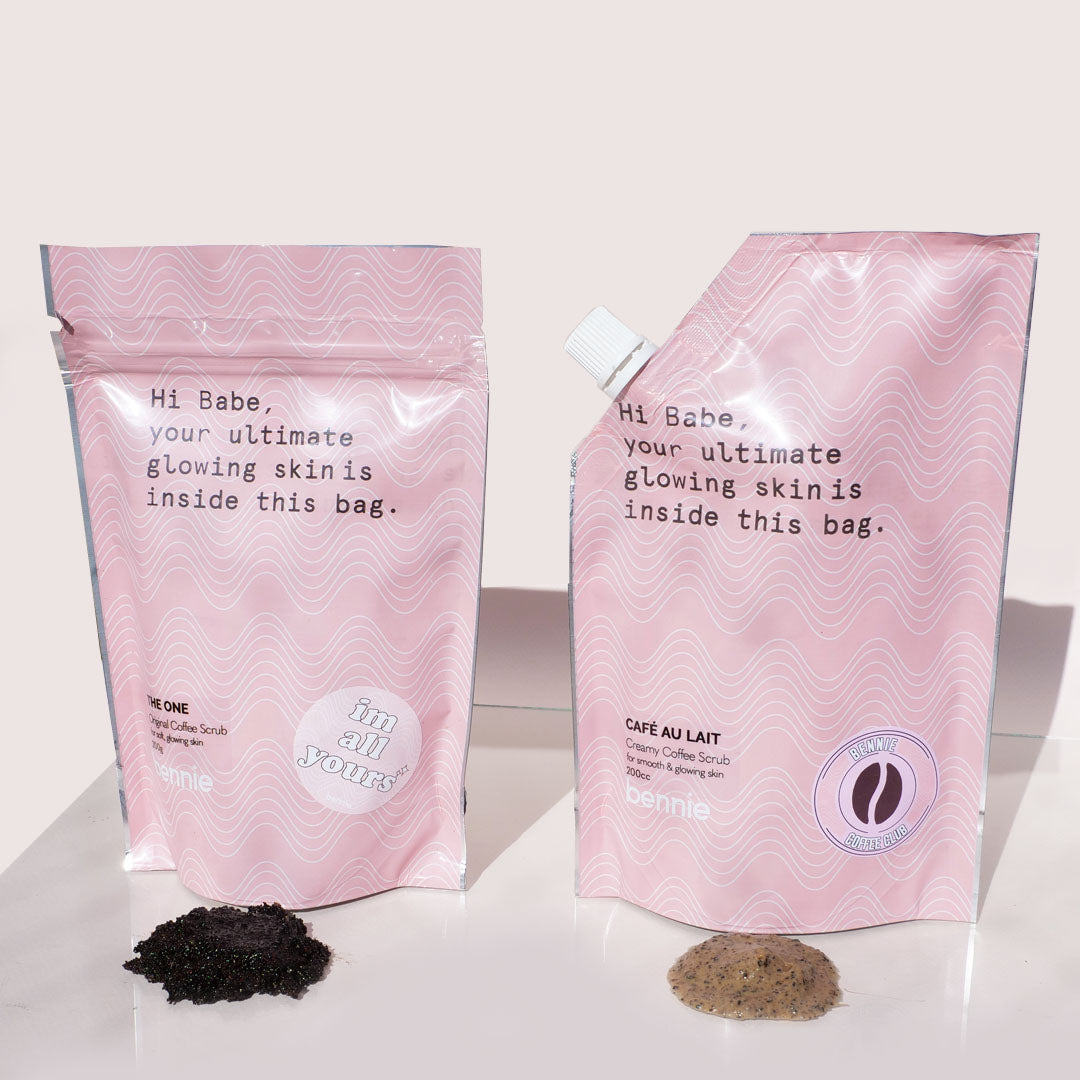 Café au lait - Creamy Coffee Scrub & Body Mask 200g